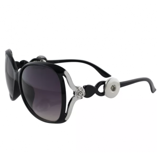 Monarch Bijoux - Black Rose  - Sunglasses (Snap Line)