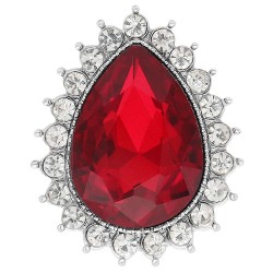 Monarch Bijoux -  Lady Di's Burma Ruby Classic Snap  (Snap Line)