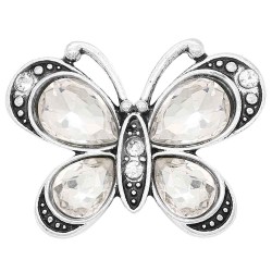 Monarch Bijoux -  Crystal Butterfly - Classic Snap  (Snap Line)