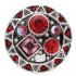 Monarch Bijoux -  Psychedelic Red  - Classic Snap  (Snap Line)