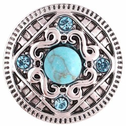 Monarch Bijoux - Aztec Turquoise Classic Snap  (Snap Line)