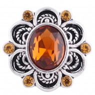 Monarch Bijoux - Amber Celtic Charm Classic Snap (Snap Line)