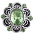 Monarch Bijoux - Celtic Green Charm  - Classic Snap  (Snap Line)