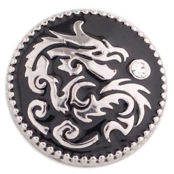 Monarch Bijoux -  Ebony Elements Dragon Classic Snap  (Snap Line)