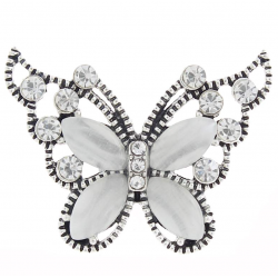 Monarch Bijoux - Filigree Butterfly Classic Snap  (Snap Line)