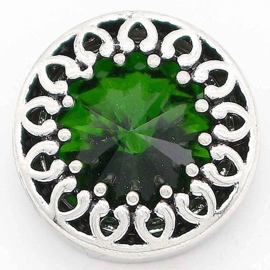 Monarch Bijoux - Irish  Lass Emerald  - Classic Snap  (Snap Line)