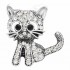 Monarch Bijoux -  Kitty Kitty  - Classic Snap  (Snap Line)