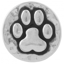 Monarch Bijoux -  Pet Paw Silver - Classic Snap  (Snap Line)