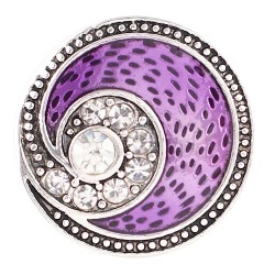 Monarch Bijoux -  Purple Vortex  - Classic Snap  (Snap Line)