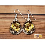 Earring - 3D Ball Python