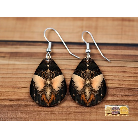 Earring - Moth Earring - Moth