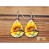 Earring - Sunflower Bee