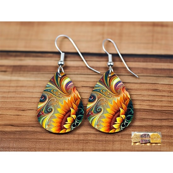 Earring - Sunflower Earring - Sunflower