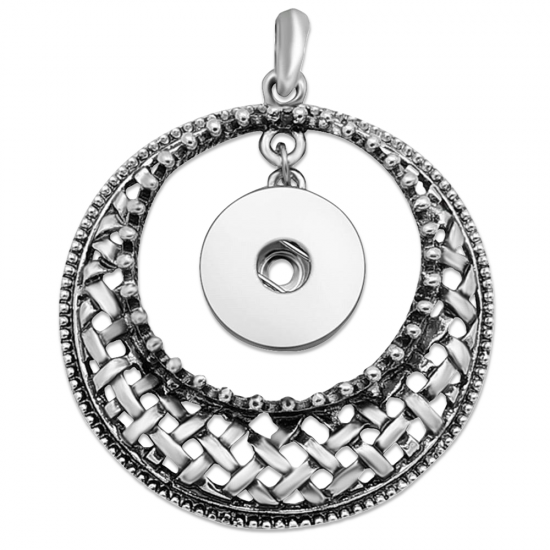 Monarch Bijoux - Basketweave Necklace (Snap Line)