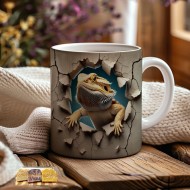 Coffee Mug -11oz -  Bearded Dragon 