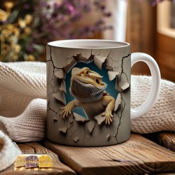 Coffee Mug -11oz -  Bearded Dragon 
