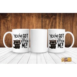 SARCASM-Coffee Mug -11oz - You've GOT To Be KITTEN ME!