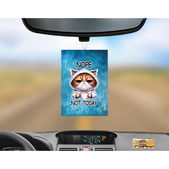 SARCASM-Air Fresheners - NOPE Not Today