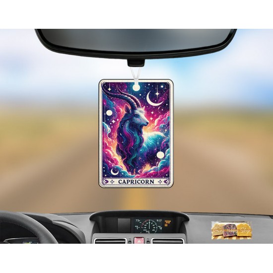 Zodiac Car Air Fresheners -  Capricorn