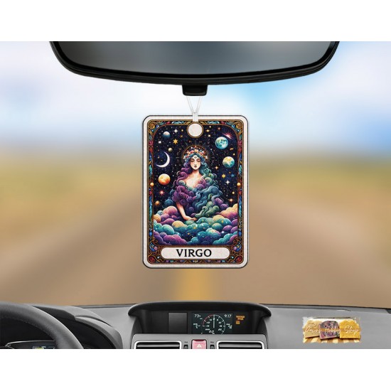 Zodiac Car Air Fresheners -  Virgo