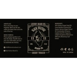 Black Vulture Beard Co. - Cherry Tobacco Luxury Beard Oil