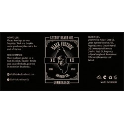 Black Vulture Beard Co. -  "Lumberjack" (maple syrup and cedar) Luxury Beard Oil