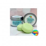 Conditioning Shampoo Bar Bergamot Lime Solid  with storage tin