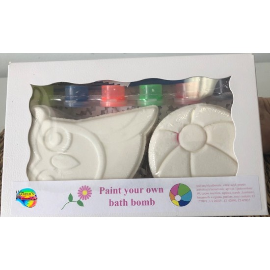 Bath Bomb  - Paint your own Kit