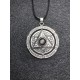 Pendant Crystal Necklace - Onyx