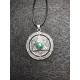 Pendant Crystal Necklace - Malachite