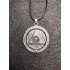 Pendant Crystal Necklace - Amethyst