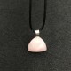 Pendant Crystal Necklace - Rose Quartz