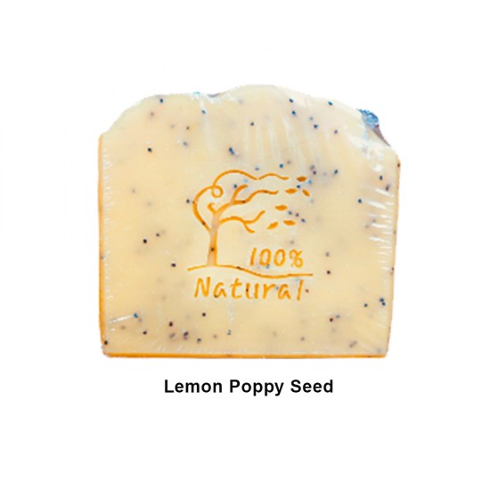 Lemon Poppy Seed  Soap