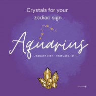  Horoscope Crystal Bundle - Aquarius