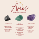  Horoscope Crystal Bundle - Aries