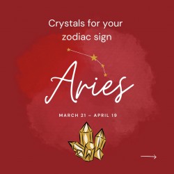  Horoscope Crystal Bundle - Aries