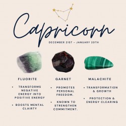 Horoscope Crystal Bundle - Capricorn