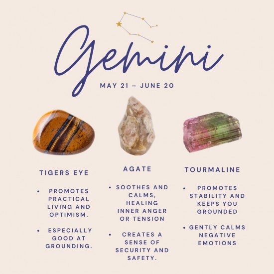  Horoscope Crystal Bundle - Gemini