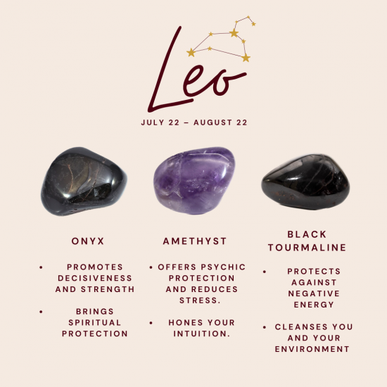  Horoscope Crystal Bundle - Leo