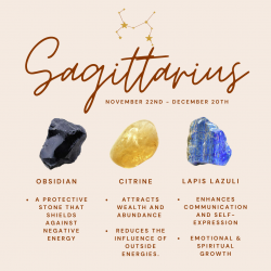 Horoscope Crystal Bundle - Sagittarius