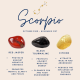  Horoscope Crystal Bundle - Scorpio