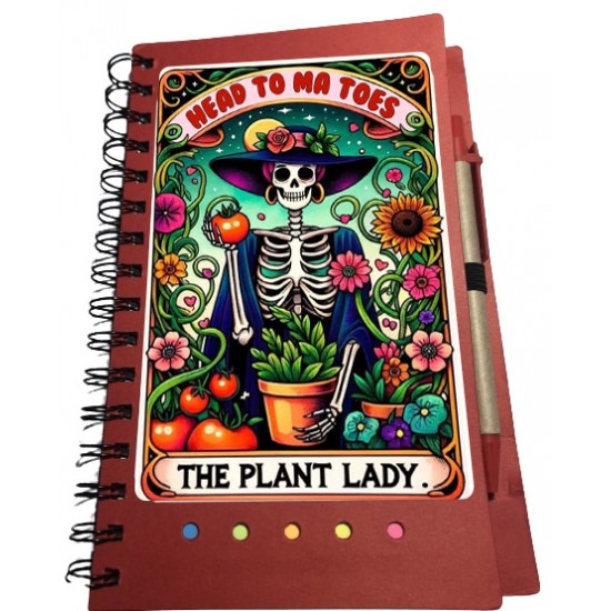 Notebooks - Head To Ma Toes The Plant Lady