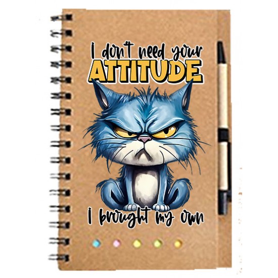 Notebooks - I don't need ATTITUDE I bought my own