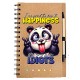 Notebooks - I've found the key to HAPPINESS stay away from IDIOTS