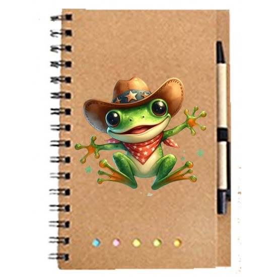 Notebooks - Frog-cowboy