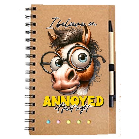 Notebooks - I believe in ANNOYED at first sight