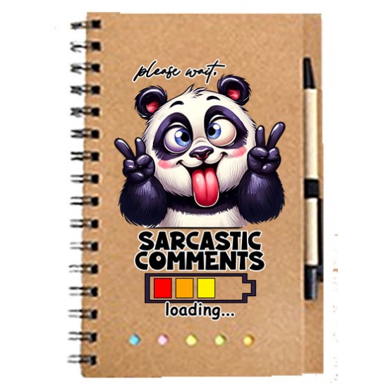 Notebooks - Please Wait SARCASTIC comments loading