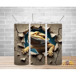 Tumbler -   Bearded Dragon 3D  20oz  
