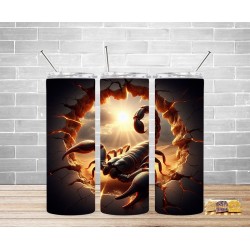 Tumbler -   Scorpion   3D  20oz  