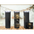 Tumbler  Black and Gold Skull3   - 20oz 